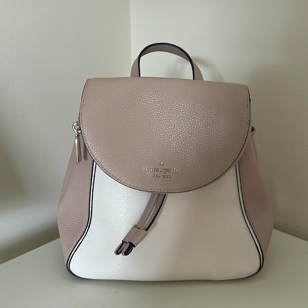 Kate Spade Leila Colorblock Drawstring Medium Flap Backpack